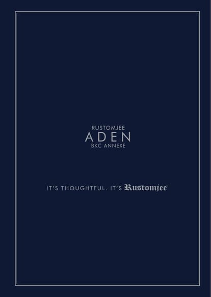 Rustomjee Aden Brochure Image 1