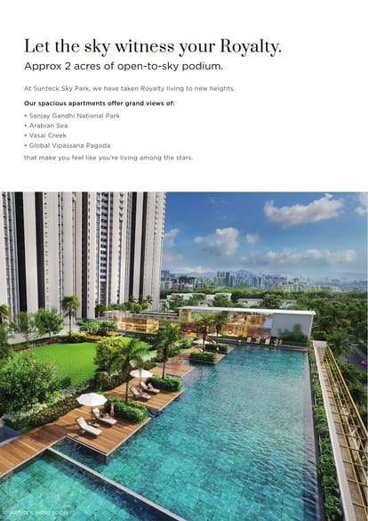 Sunteck Sky Park Brochure Image 3