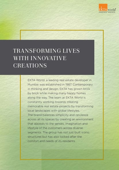 Ekta Crest Brochure Image 2