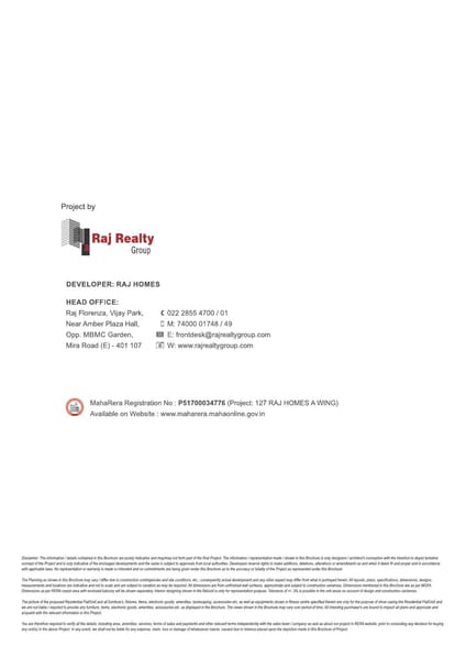 127 Raj Homes Brochure Image 11