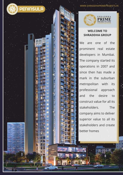 Shraddha Peninsula Brochure Image 3