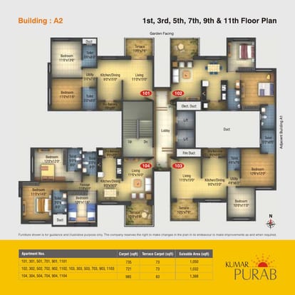 Kumar Purab A3 Building Brochure Image 5