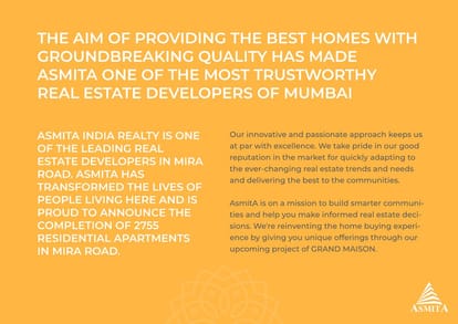 Asmita Grand Maison Brochure Image 6