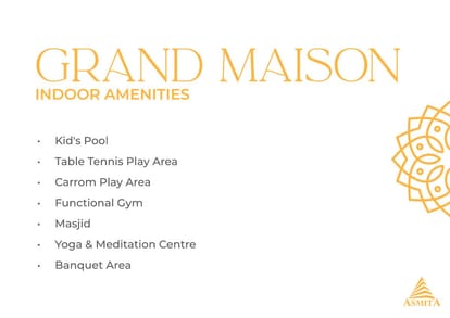 Asmita Grand Maison Brochure Image 28