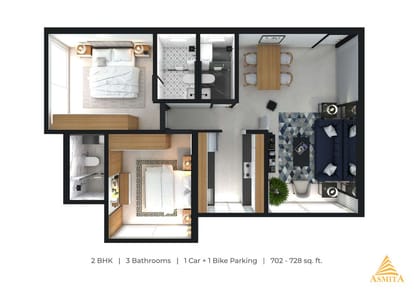 Asmita Grand Maison Brochure Image 55