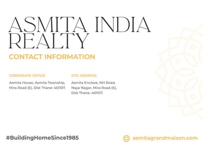 Asmita Grand Maison Brochure Image 65
