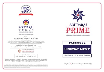 Adityaraj Prime Brochure Image 1