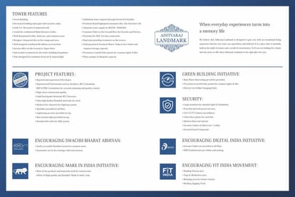 Adityaraj Landmark Brochure Image 3