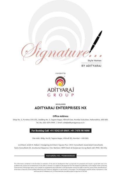 Adityaraj Signature Brochure Image 15