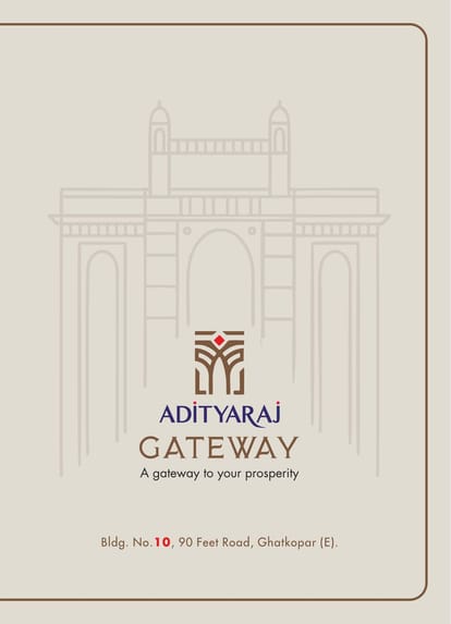 Adityaraj Gateway Brochure Image 1