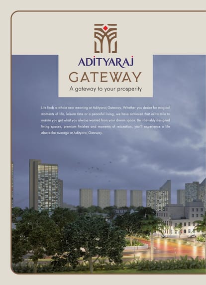 Adityaraj Gateway Brochure Image 4