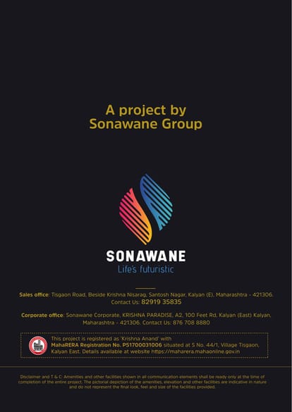 Sonawane Krishna Ultima Brochure Image 4