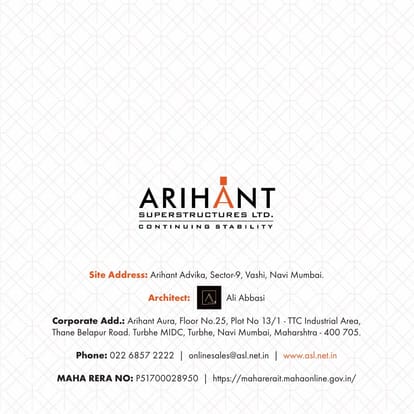 Arihant Advika Brochure Image 35