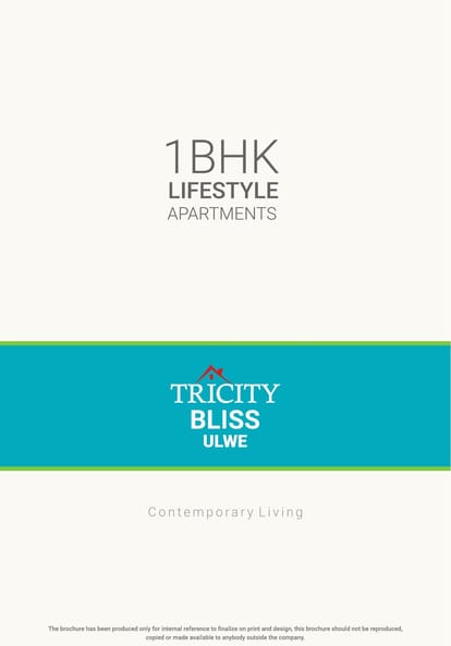 Tricity Bliss Brochure Image 1