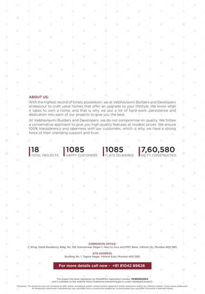 Vaibhavlaxmi Crown 83 Brochure Image 12