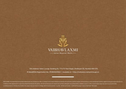 Vaibhavlaxmi Eastsyde Brochure Image 14