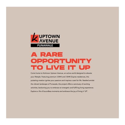 Kohinoor Uptown Avenue Brochure Image 9
