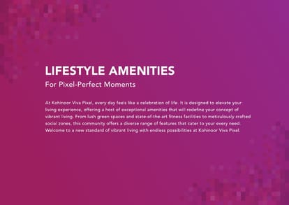 Kohinoor Viva Pixel Brochure Image 14