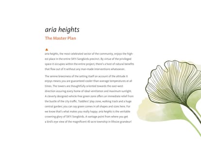 Skyi Aria Heights - Songbirds Brochure Image 21