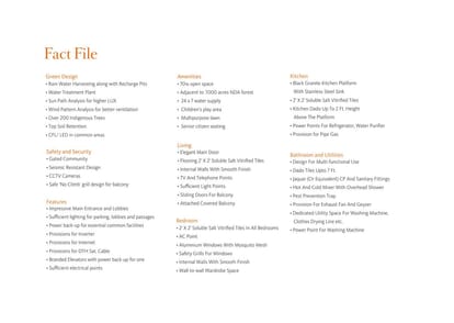 Skyi Aria Heights - Songbirds Brochure Image 42