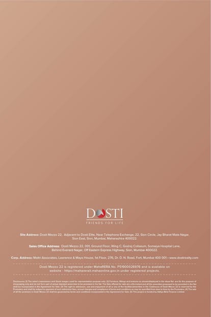 Dosti Mezzo 22 Brochure Image 23