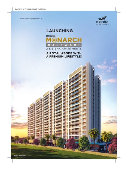 Mantra Monarch Brochure Image 1