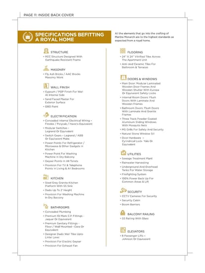 Mantra Monarch Brochure Image 11