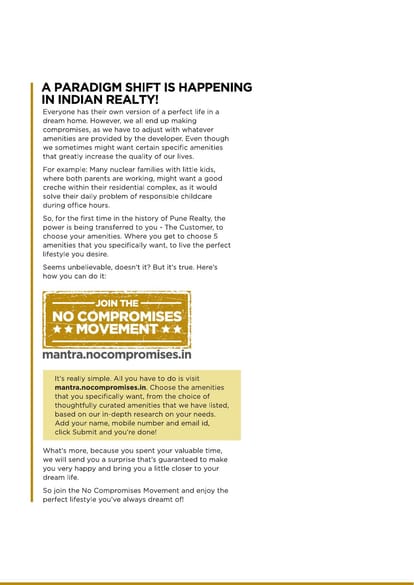 Mantra Montana Brochure Image 2