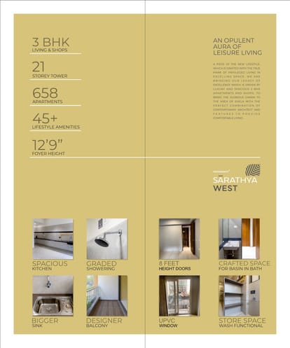 1761 Sqft 3 BHK For Sale Brochure Image 2