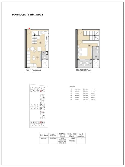 930 Sqft 1 Rk 1 2 BHK For Sale Brochure Image 40