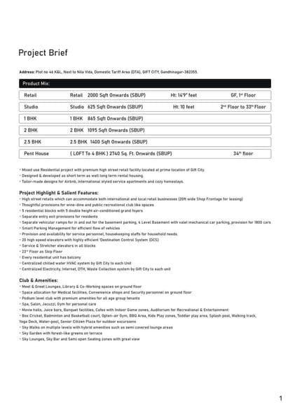 930 Sqft 1 Rk 1 2 BHK For Sale Brochure Image 3