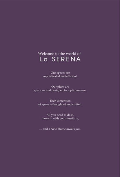 V Raheja La Serena Brochure Image 2