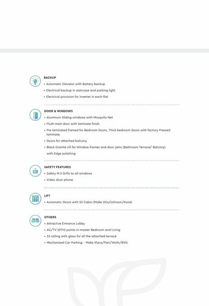 Buttepatil Serenity Residency Brochure Image 13