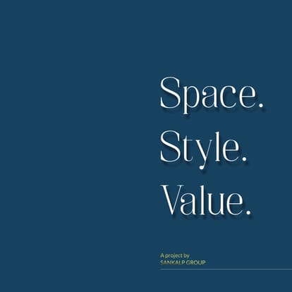 Sankalp Alyssum Brochure Image 1