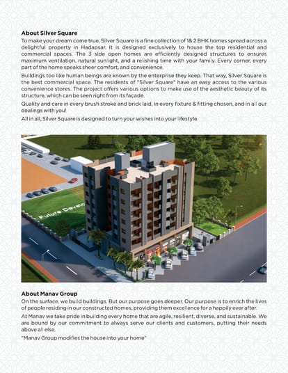 Manav Silver Square Brochure Image 2