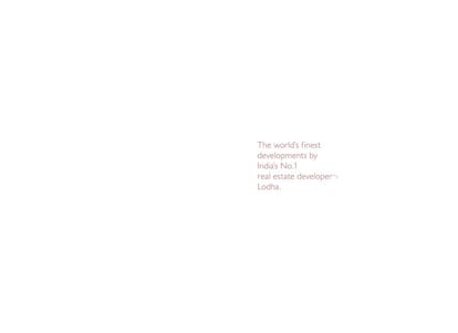 Lodha Panache Brochure Image 3