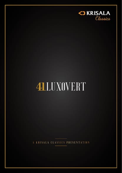 Krisala 41 Luxoverts Brochure Image 1