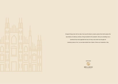 Satyam Bellagio Brochure Image 2