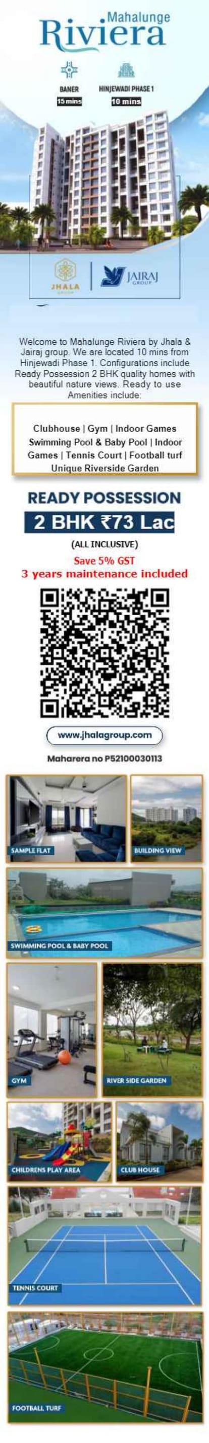 Jhala Mahalunge Riviera Brochure Image 10