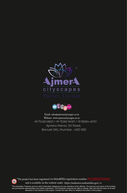 Ajmera Manor Brochure Image 7