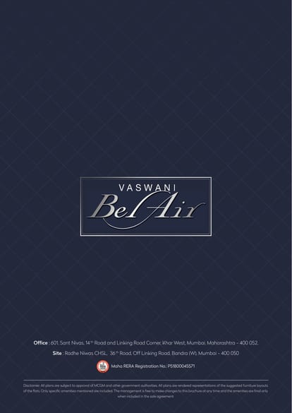 Vaswani Bel Air Brochure Image 14