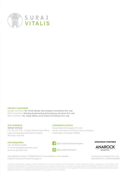 Suraj Vitalis Brochure Image 8