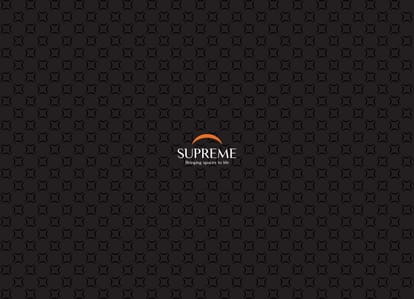 Supreme Towers Brochure Image 1