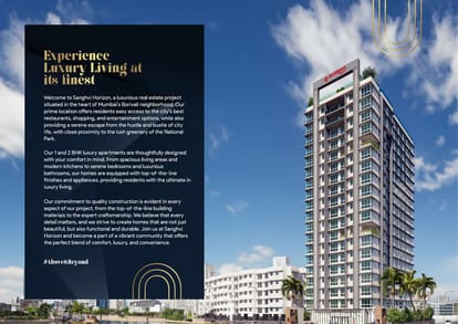 Sanghvi Horizon Brochure Image 3