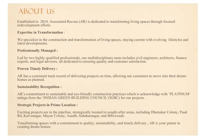 Associated Tejaswi Brochure Image 2