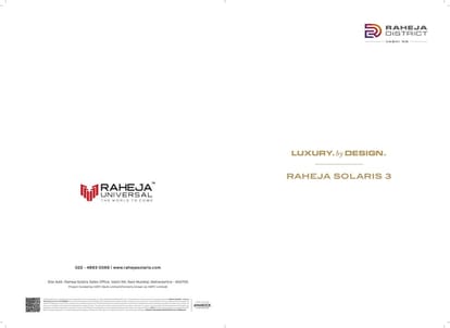 Raheja Solaris 3 Brochure Image 1