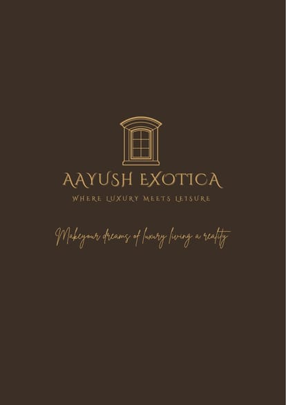 Aayush Exotica Brochure Image 1