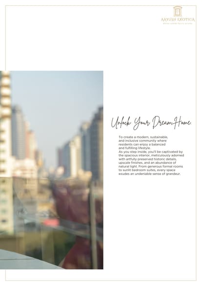 Aayush Exotica Brochure Image 5