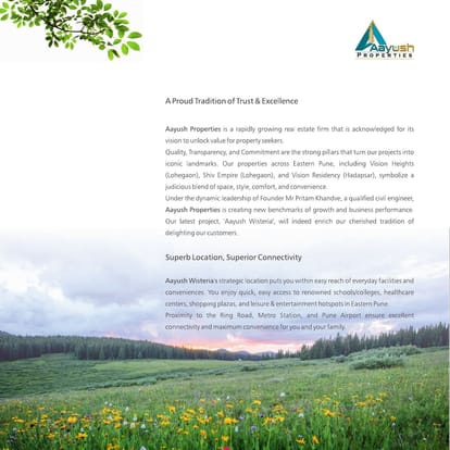 Aayush Wisteria Brochure Image 2