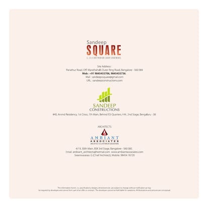 Sandeep White Square Brochure Image 13